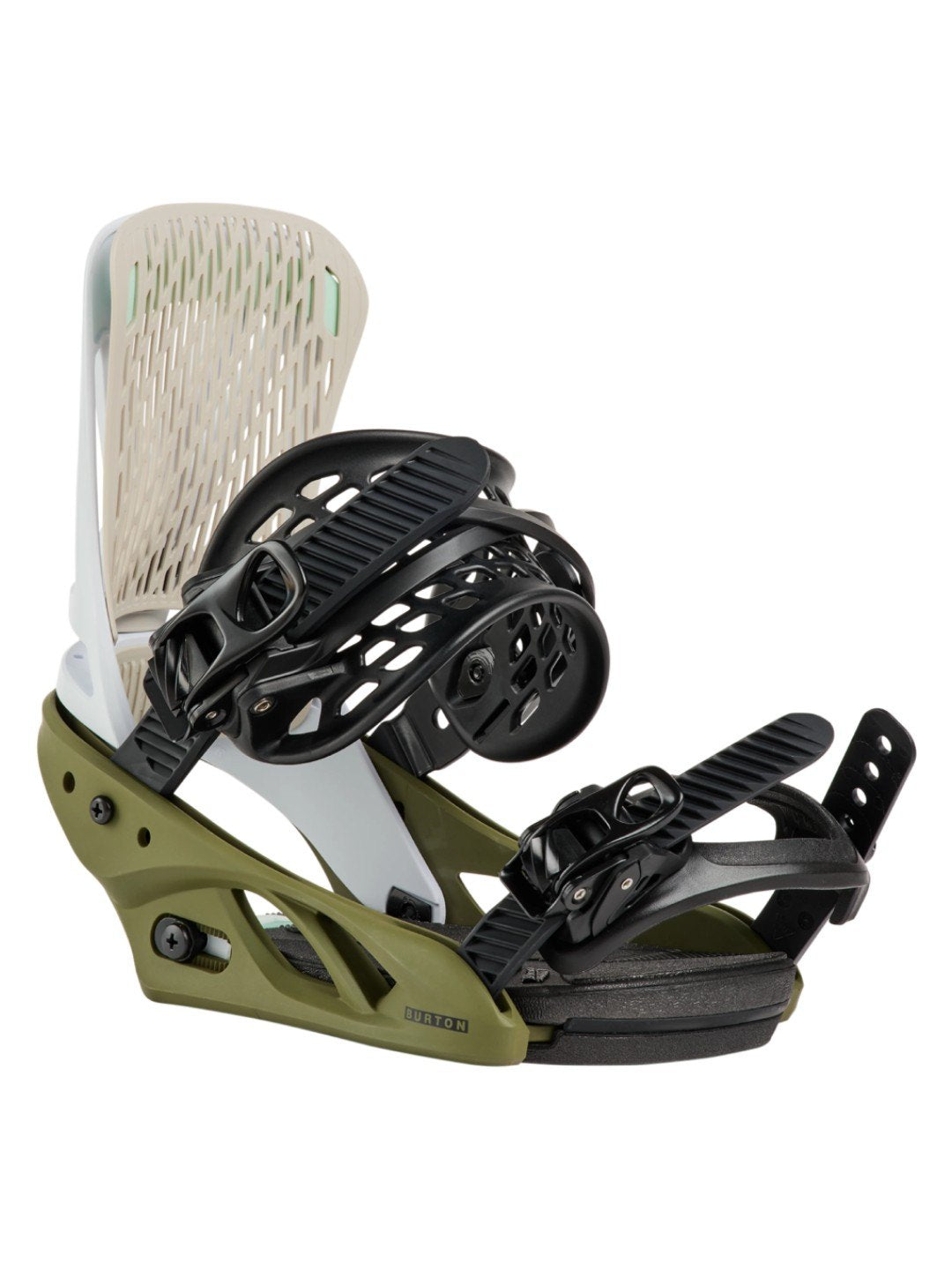 【Women】26/27モデル Women's Escapade Re:Flex Snowboard Bindings #WHITE/DRIED MOSS [105431]｜BURTON