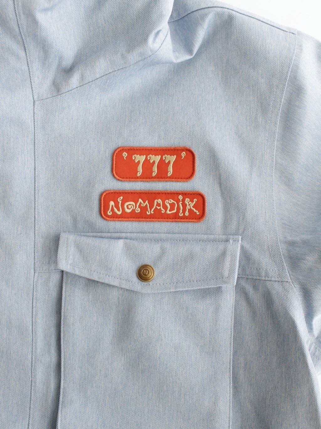 25/26モデル 777 JACKET #BLUE DENIM｜NOMADIK