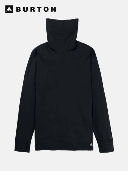 24/25モデル Men's Midweight Base Layer Long Neck Shirt #True Black [132031]｜BURTON