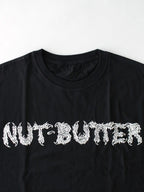 NUT-BUTTER 5.6オンス ビッグシルエット Ｔ #BLACK｜NUT-BUTTER