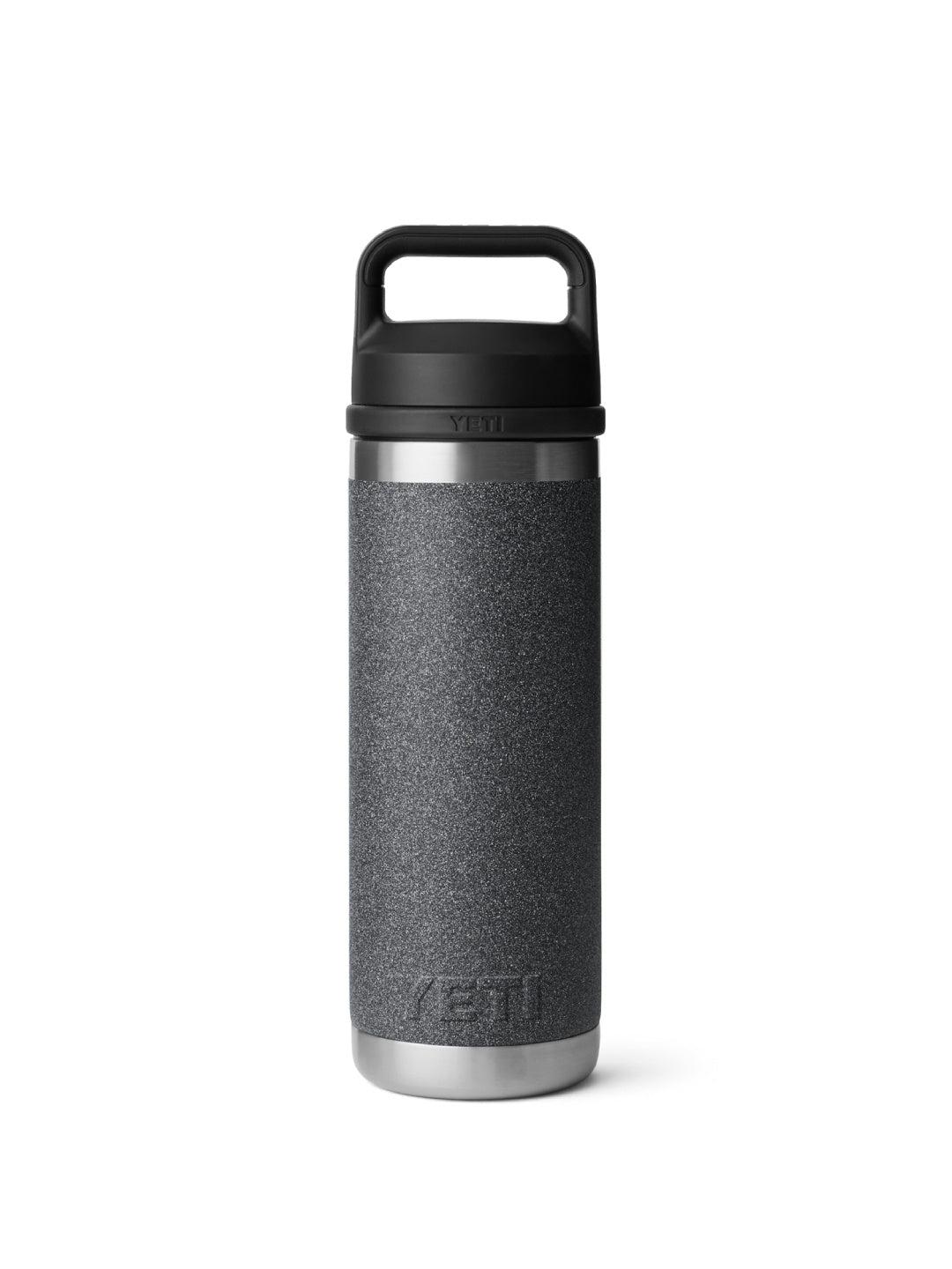 Rambler 18oz Water Bottle With Chug Cap #BLACK STONE｜YETI