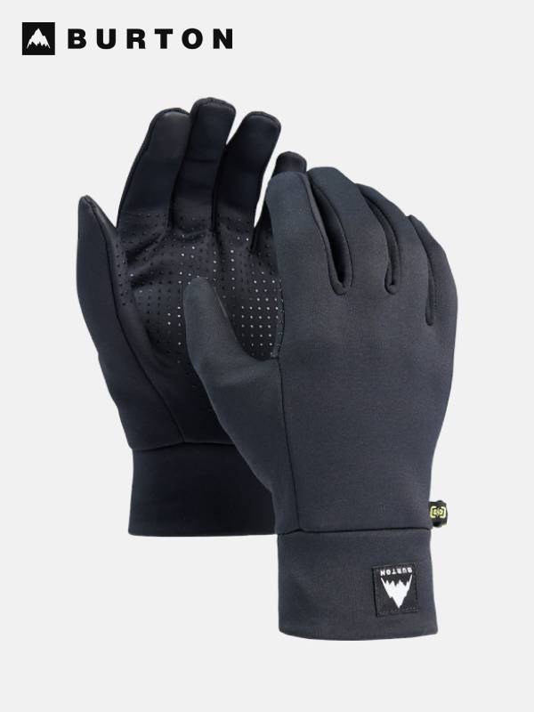 24/25モデル Mens Stretch Liner 20 Glove Liners #True Black [238641]｜BURTON