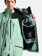 25/26モデル Men's [ak] Hover GORE‑TEX C-Knit 3L Jacket #SOFT SAGE [100131]｜BURTON