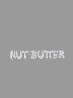 NUT-BUTTER ロゴ 転写ステッカー #WHITE｜NUT-BUTTER