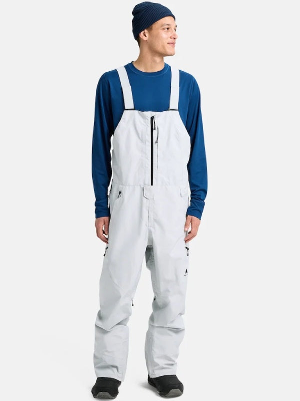 25/26モデル Men's Reserve GORE-TEX 2L Bib Pants #GRAY CLOUD [302451]｜BURTON