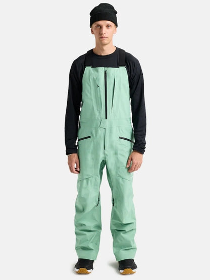 25/26モデル Men's [ak] Freebird GORE‑TEX 3L Bib Pants #SOFT SAGE [100241]｜BURTON