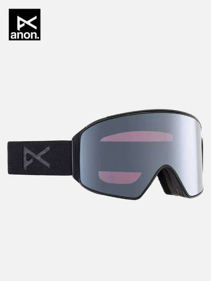 24/25モデル M4 Low Bridge Fit Goggles Cylindrical Bonus Lens Mfi Face Mask #Smoke/Perceive Sunny Onyx [203401]｜ANON