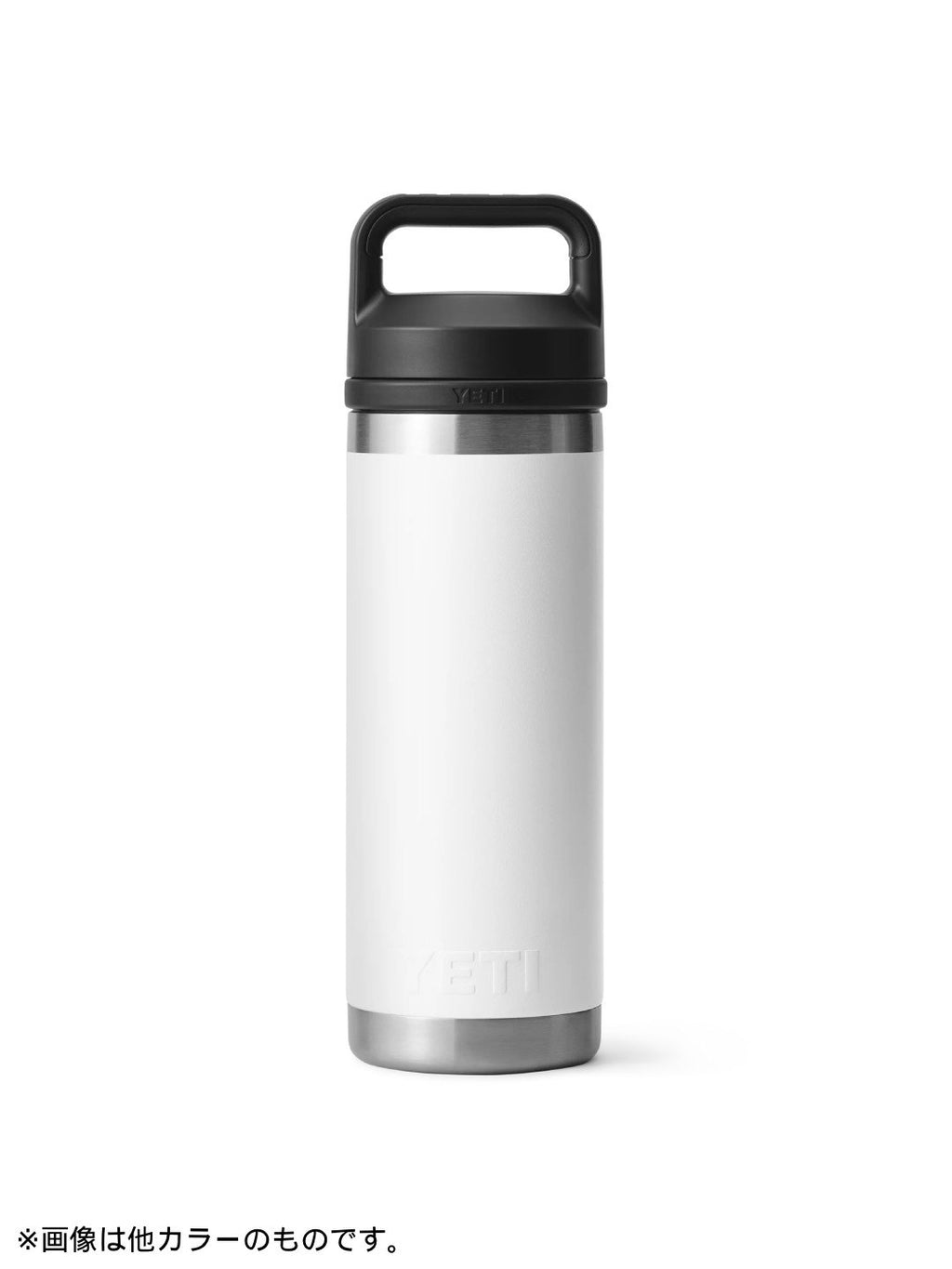 18 oz WATER BOTTLE WITH CHUG CAP #BLACK [21071504040]｜YETI
