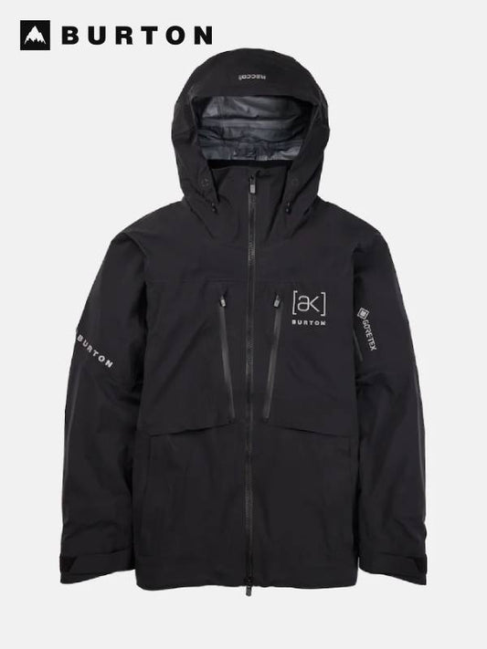 24/25モデル Men's Burton [ak] Hover Gore Tex 3L Stretch Jacket  #True Black [100131]｜BURTON