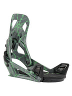 【Men】26/27モデル Men's Step On Re:Flex Snowboard Bindings #GRAY/GREENV [172831]｜BURTON