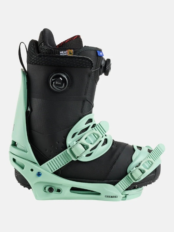 25/26モデル Men's Cartel X Re:Flex Snowboard Bindings #SOFT SAGE [222301]｜BURTON