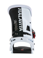 【Men】26/27モデル Men's Malavita X Snowboard Bindings #BLACK/WHITE [311851]｜BURTON