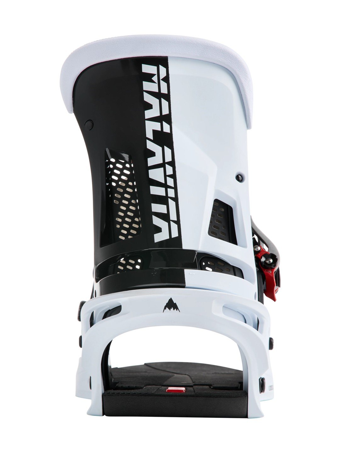 【Men】26/27モデル Men's Malavita X Snowboard Bindings #BLACK/WHITE [311851]｜BURTON