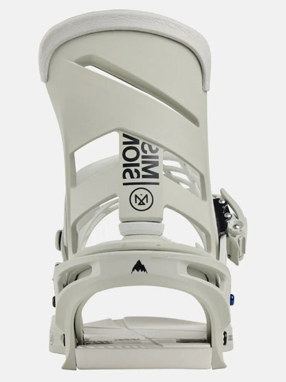 24/25モデル Men's Mission Re:Flex Snowboard Bindings #Gray Cloud [105461]｜BURTON