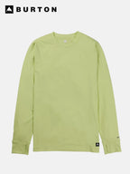 25/26モデル Men's Midweight Base Layer Crew #GLOW YELLOW GREEN [102571]｜BURTON