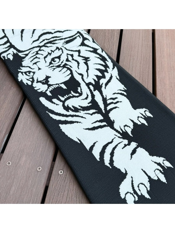 25/26モデル KNIT COVER TIGER #BLACK [4500328]｜eb's