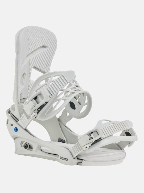 24/25モデル Men's Mission Re:Flex Snowboard Bindings #Gray Cloud [105461]｜BURTON