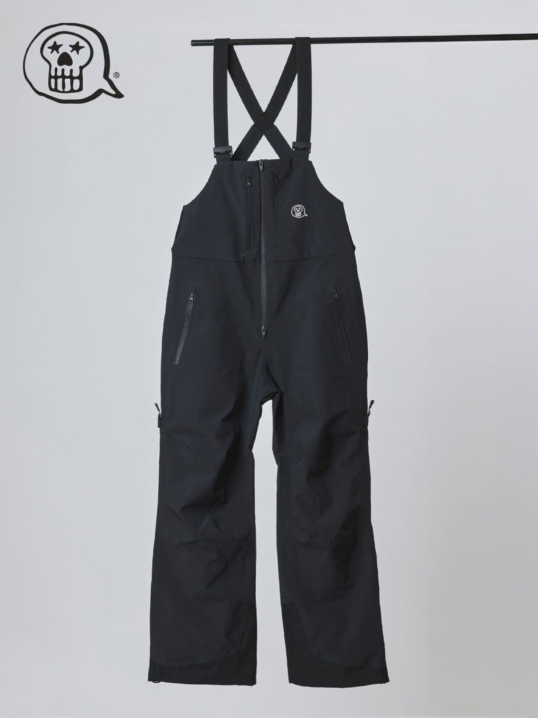 25/26モデル PEEP BIB PANTS STANDARD FIT #BLACK｜unfudge outerwear
