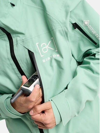 25/26モデル Men's [ak] Cyclic GORE‑TEX 2L Jacket #SOFT SAGE [100021]｜BURTON