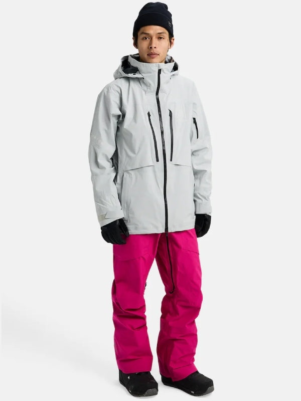 25/26モデル Men's [ak] Hover GORE‑TEX C-Knit 3L Stretch Jacket #GRAY CLOUD [100131]｜BURTON