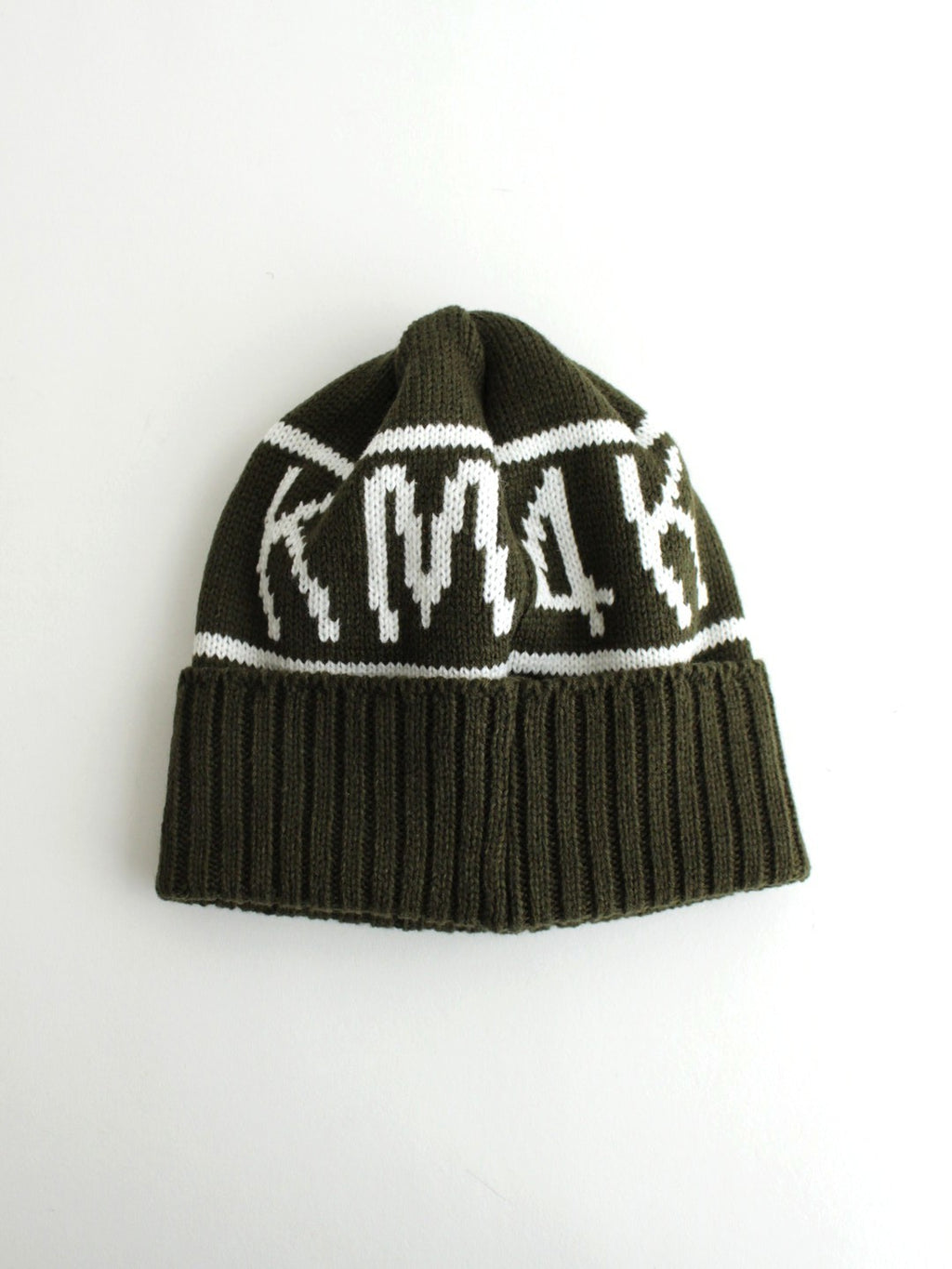 TEAM MANAGER BEANIE #D.GREEN｜KM4K【W_10】