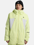 25/26モデル Men's Reserve 2L 3-In-1 Jacket #GLOW YELLOW GREEN/GRAY CLOUD [304841]｜BURTON