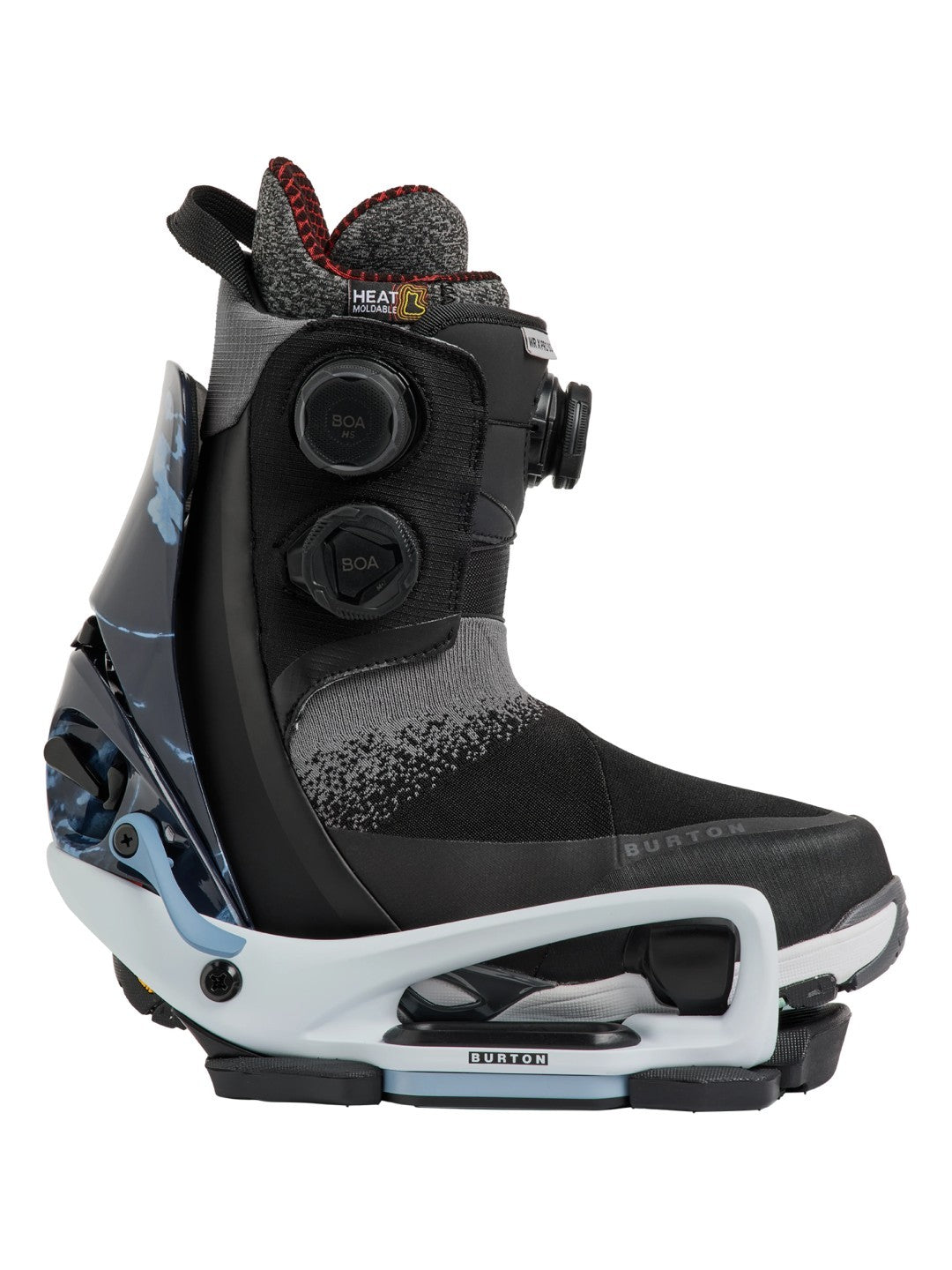 【Women】26/27モデル Women's Step On Lexa X EST Snowboard Bindings #CYANOTYPE FLORAL/WHITE [303051]｜BURTON