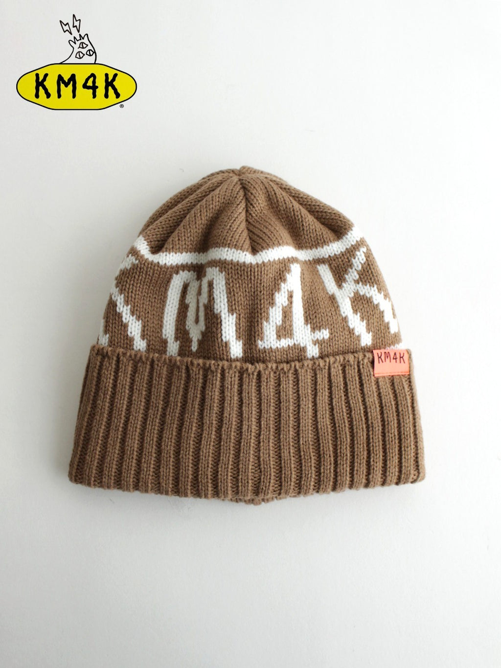 TEAM MANAGER BEANIE #BROWN｜KM4K【W_10】