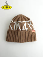 TEAM MANAGER BEANIE #BROWN｜KM4K【W_10】