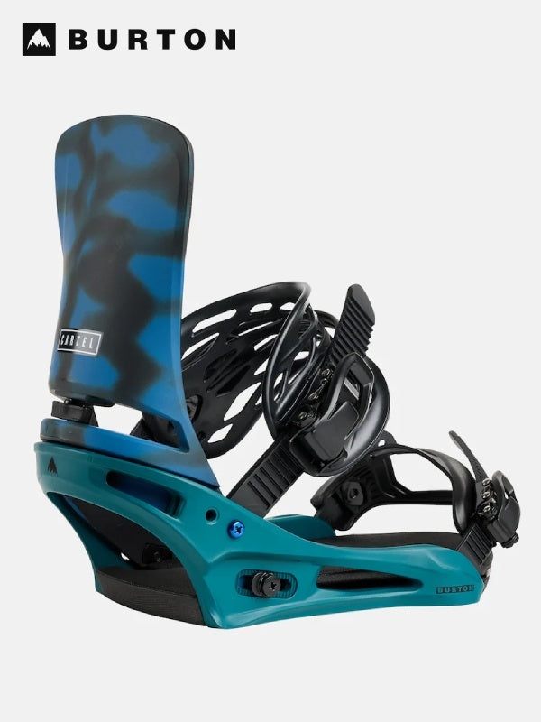 25/26モデル Men's Cartel Re:Flex Snowboard Bindings #EVERGREEN SHATTER [105391]｜BURTON