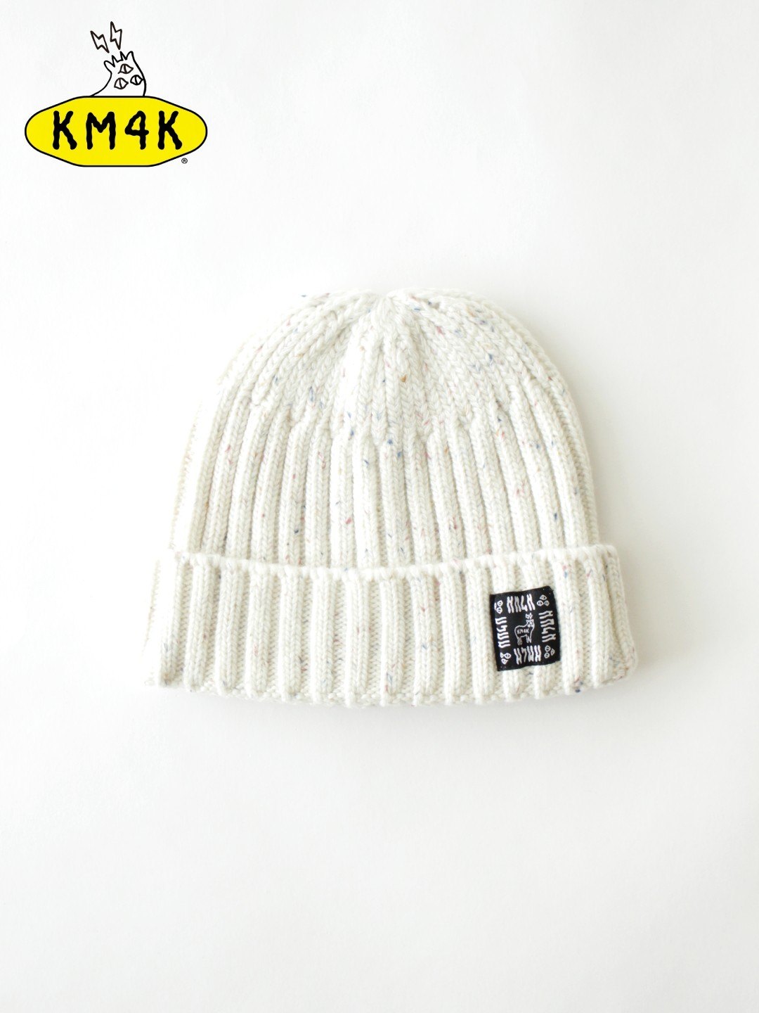 26/27モデル KM4K HIKER BEANIE #WHIIET MIX｜KM4K