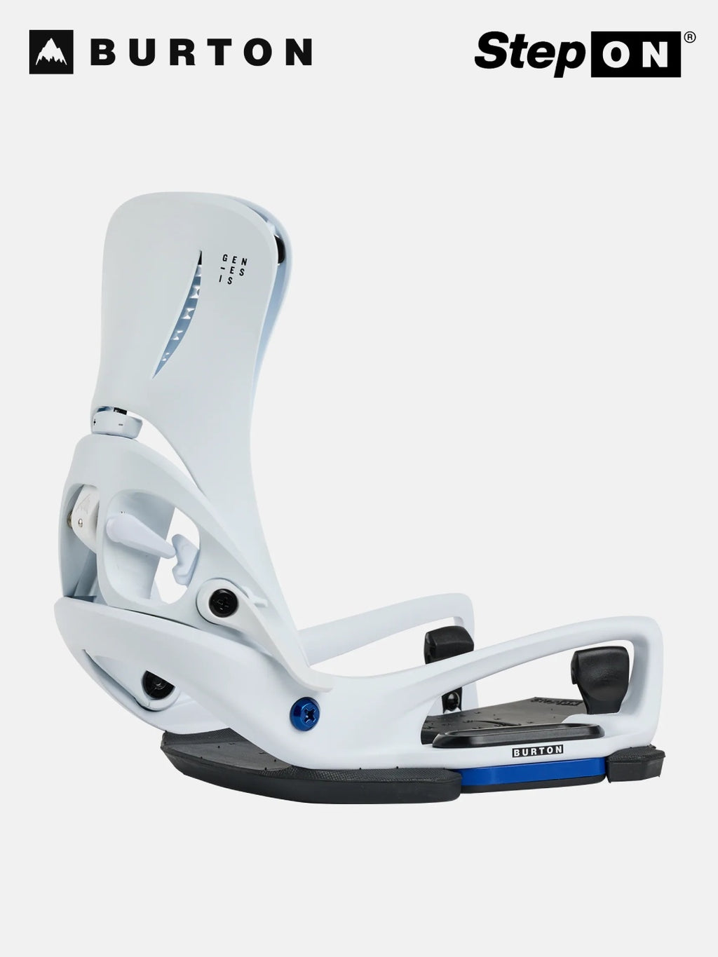 Men's Step On Genesis EST Snowboard Bindings #White [243761]｜BURTON【W_10】