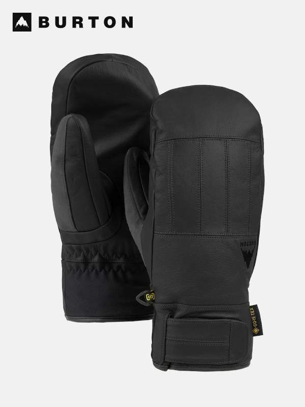 24/25モデル Men's Gondy Gore Tex Leather Mittens #TRUE BLACK [103371]｜BURTON