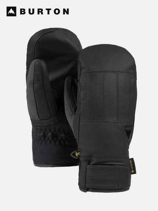 24/25モデル Men's Gondy Gore Tex Leather Mittens #TRUE BLACK [103371]｜BURTON