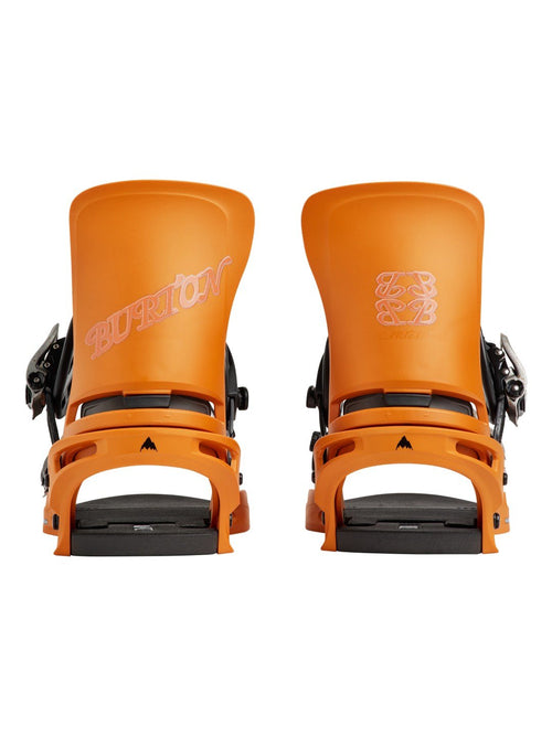 【Men】26/27モデル Men's Cartel X Re:Flex Snowboard Bindings #GOLDFISH ORANGE [222301]｜BURTON