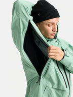 25/26モデル Men's [ak] Hover GORE‑TEX C-Knit 3L Jacket #SOFT SAGE [100131]｜BURTON