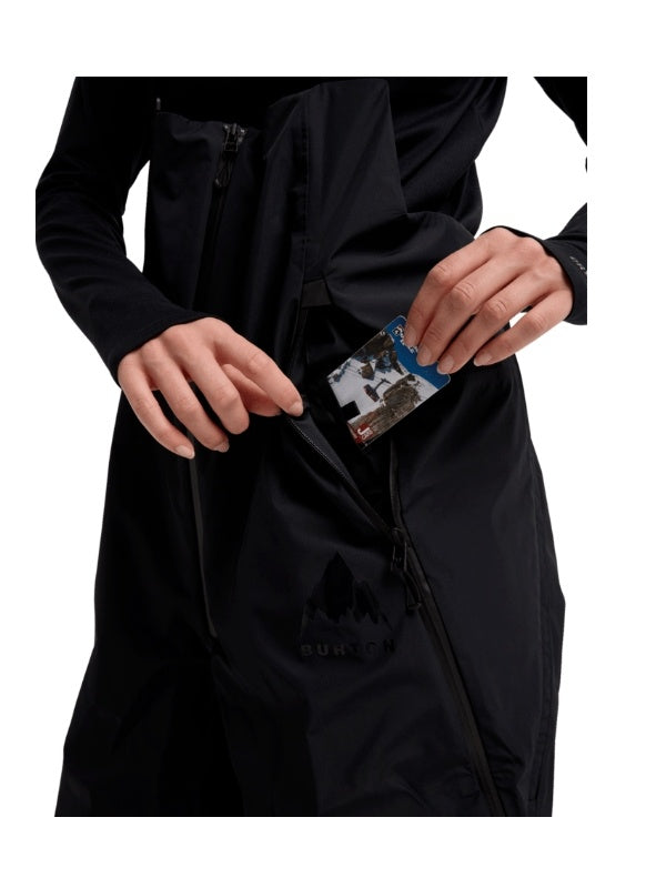 25/26モデル Futuretrust 2L Bib Pants #TRUE BLACK [243951]｜BURTON