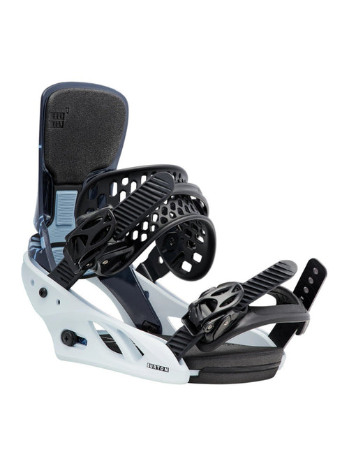 【Women】26/27モデル Women's Lexa X Re:Flex Snowboard Bindings #CYANOTYPE FLORAL/WHITE [222311]｜BURTON