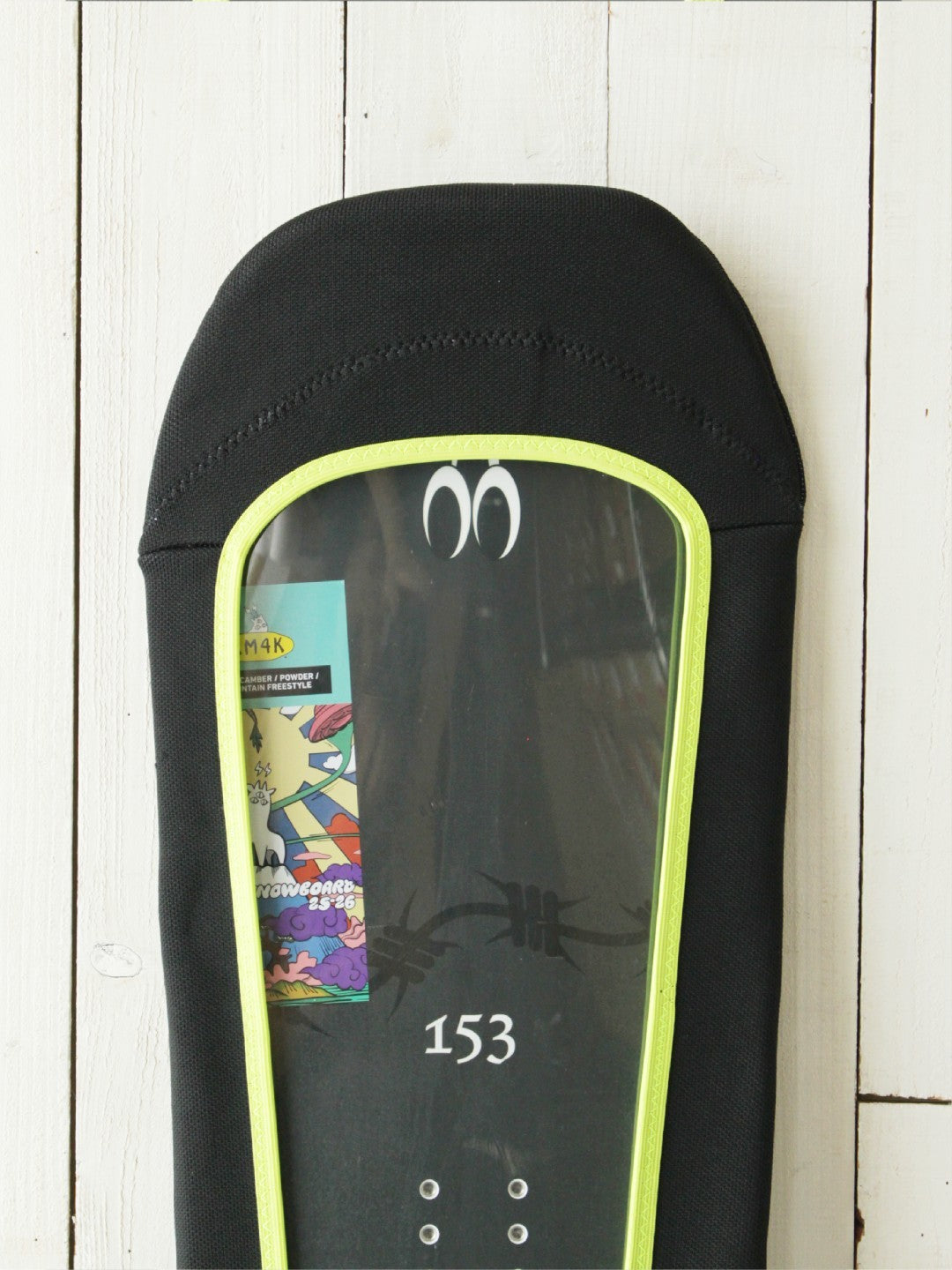 26/27モデル KNIT BOARD COVER #BLACK｜KM4K