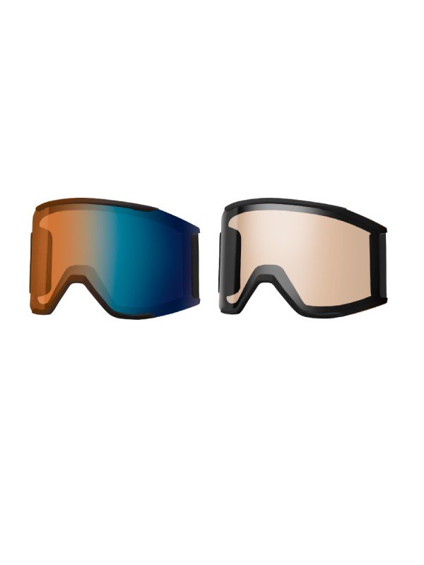 24/25モデル SQUAD MAG #RUST / CP PRO PHOTOCHROMIC BLUE MIRROR / CP STORM AMBER [01027504]｜SMITH