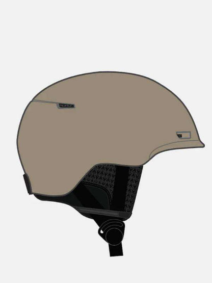 24/25モデル Oslo Wavecel Round Fit Ski SnowBoard Helmet #Summit Taupe [242741]｜ANON