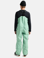 25/26モデル Men's [ak] Freebird GORE‑TEX 3L Bib Pants #SOFT SAGE [100241]｜BURTON
