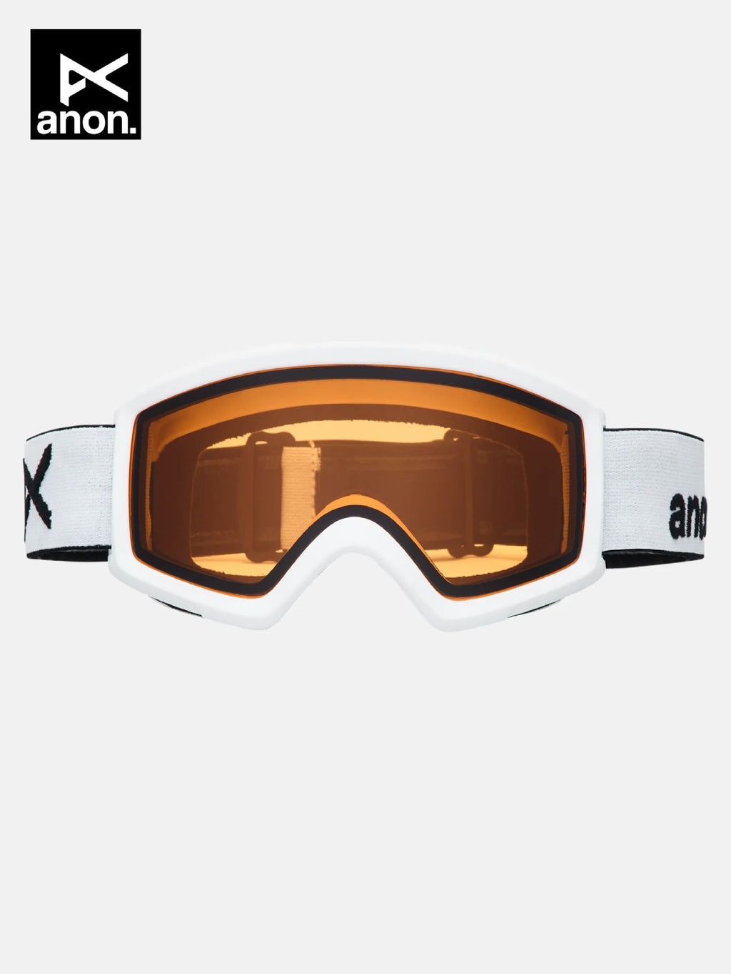 25/26モデル Helix 2.0 Goggles Non-Mirror #WHITE/AMBER [185291]｜ANON