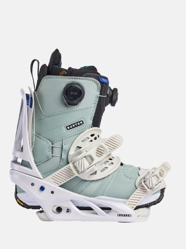 24/25モデル Women's Escapade Re:Flex Snowboard Binding #White [105431]｜BURTON