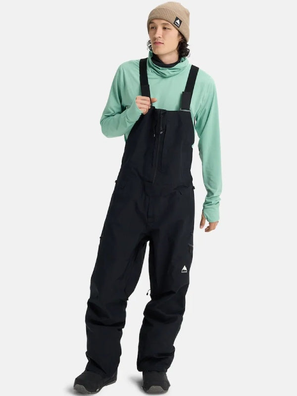 25/26モデル Men's Reserve GORE-TEX 2L Bib Pants #TRUE BLACK [302451]｜BURTON
