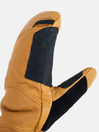 25/26モデル [ak] Clutch GORE-TEX Leather Mittens #HONEY [233451]｜BURTON