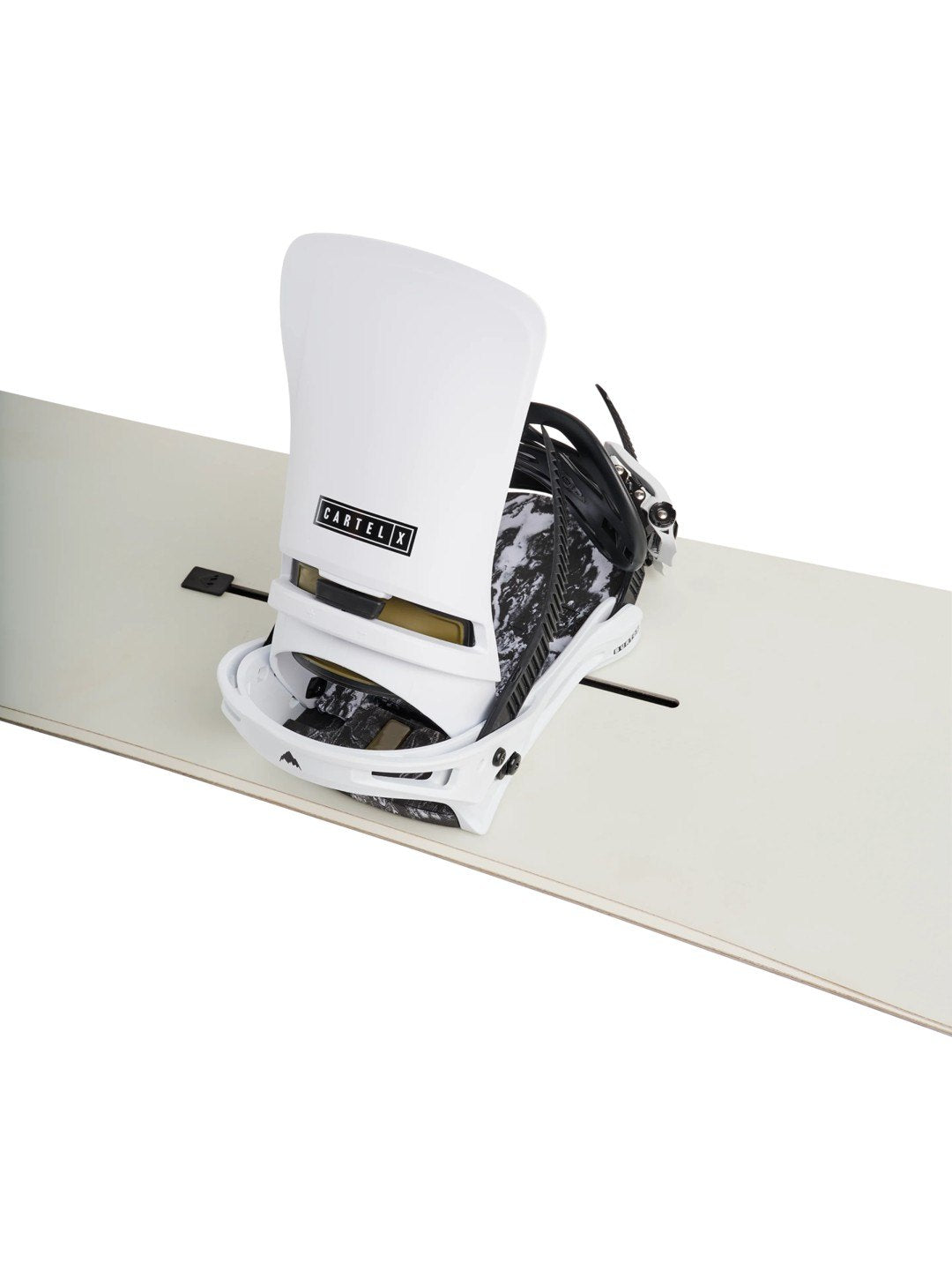 【Men】26/27モデル Men's Cartel X Re:Flex Snowboard Bindings #WHITE [222301]｜BURTON