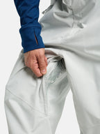 25/26モデル Men's Reserve 2L Relaxed Bib Pants #GRAY CLOUD [302691]｜BURTON