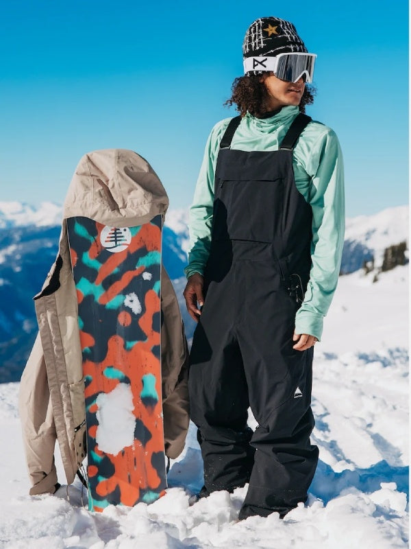 25/26モデル Men's Reserve 2L Bib Pants #TRUE BLACK [302651]｜BURTON