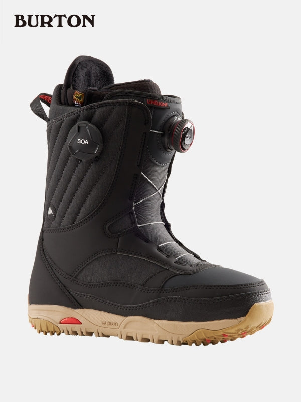 24/25モデル Women's Burton Limelight BOA Wide Snowboard Boots #Black [215351]｜BURTON